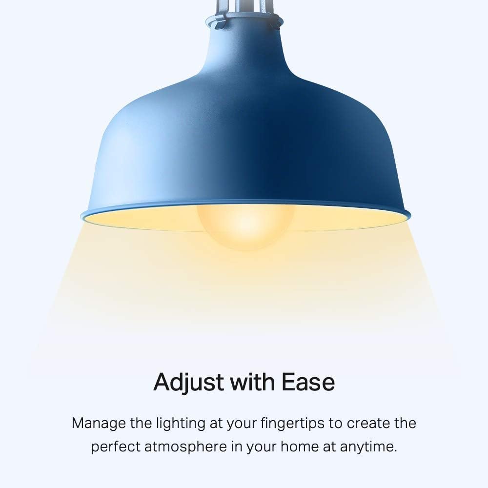 TP-Link Tapo L510E (2-pack) | Zestaw 2 inteligentnych żarówek Wi-Fi E27 | Białe światło | Ściemnialne | 806 lm | Kompatybilne z Alexa i Google Home