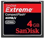 SDCFX-004G-X46 SanDisk Extreme 4GB CompactFlash Memory Card