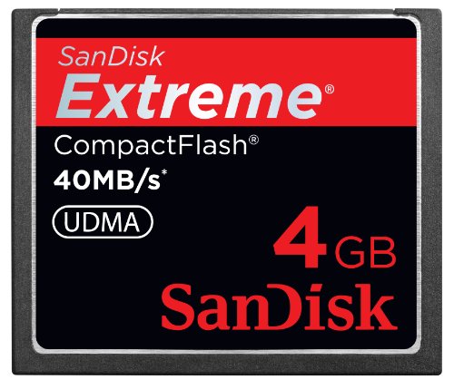 SDCFX-004G-X46 SanDisk Extreme 4GB CompactFlash Memory Card