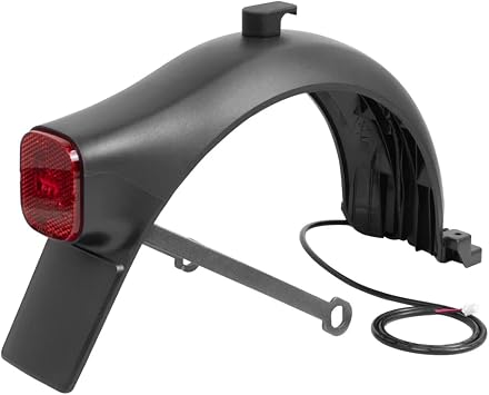 Rear Fender with Taillight for Nine-bot F2 Electric Scooter Rear Mudguard Support Bracket