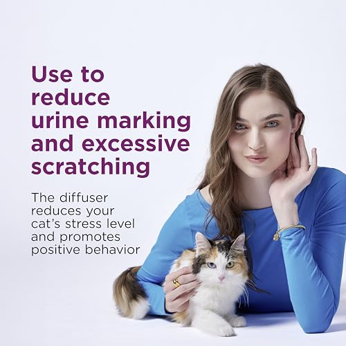 COMFORT ZONE Value Kit for Cats: 3 Calming Diffusers & 6 Refills; Helps Reduce Stress & Urine Marking; Perfect for Anxious Felines