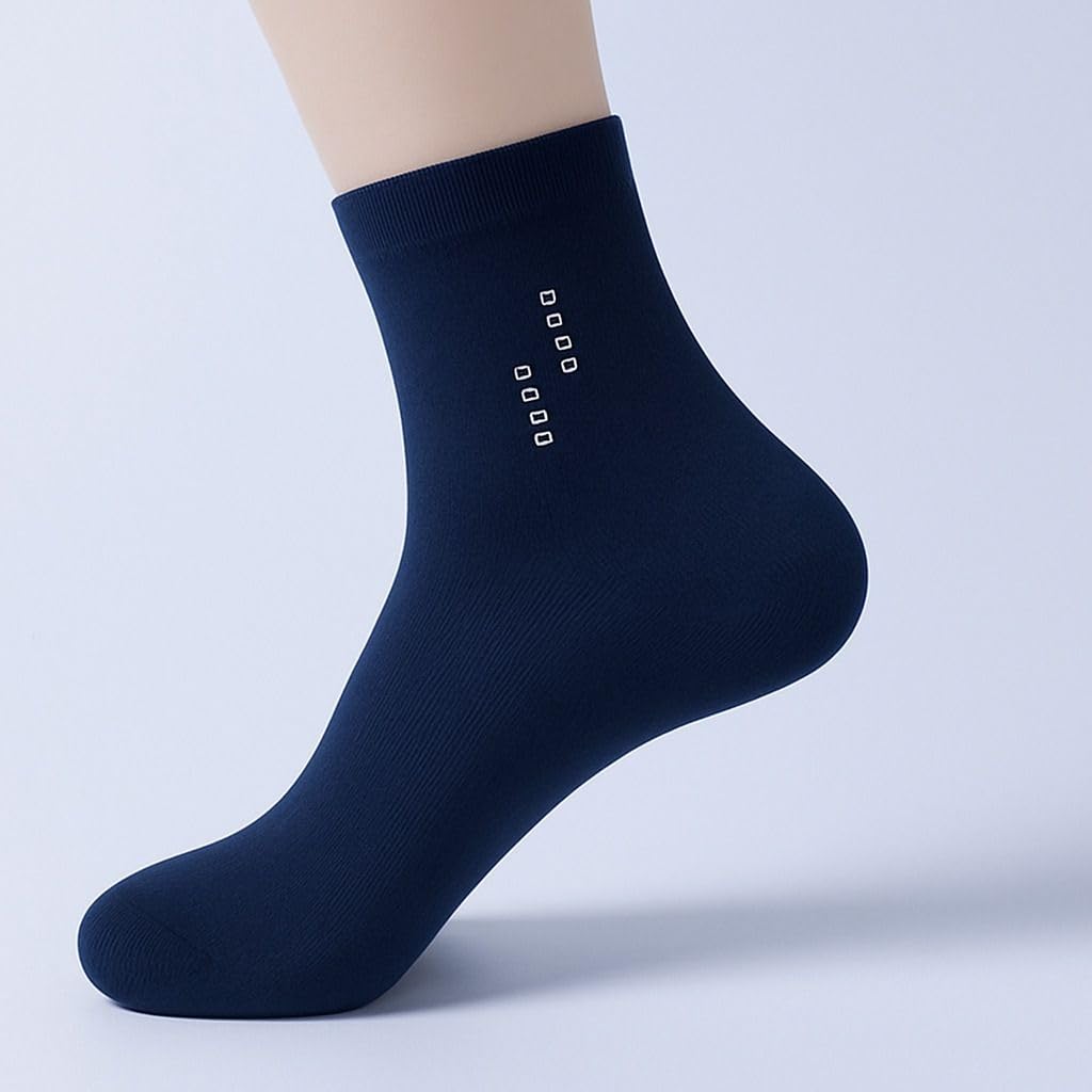 Socks for Men & Women | Pack of 1 Pairs,Free Size Breathable & Casual Socks for Sports, Gym & Daily Use (CS-01.Navy Blue-image-6