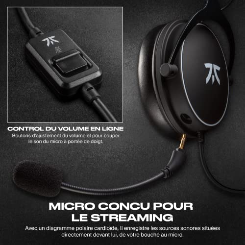 Fnatic React Casque de Jeu pour e-Sport avec Pilotes de 53 mm, Cadre métallique, Son stéréo précis, Microphone détachable Broadcaster, Prise Jack 3,5 mm, compatibilité PC, PS4, PS5, Xbox - Les Beatles, Paul McCartney, John Lennon, RIngo Starr, George Harrison Fnatic React Casque de Jeu pour e-Sport avec Pilotes de 53 mm, Cadre métallique, Son stéréo précis, Microphone détachable Broadcaster, Prise Jack 3,5 mm, compatibilité PC, PS4, PS5, Xbox – Image 5