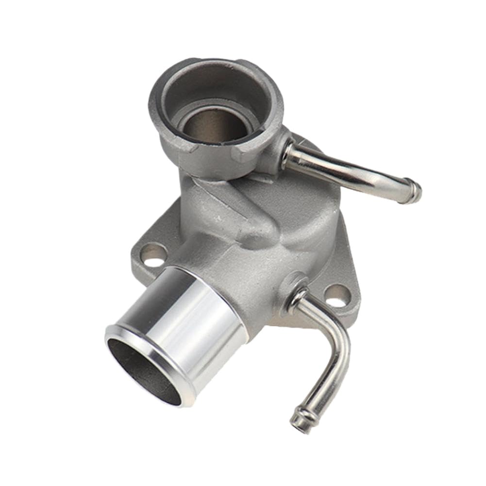 Tapa de la carcasa del termostato de refrigeración del cuello del relleno del radiador de aluminio, salida de agua Compatible con Hiace 1633154111 16331-54111