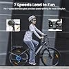 Touroll J1/J1 St Vélo Électrique, 27.5" vélo électrique Adulte, Vélo de Trekking avec Moteur 250 W, Batterie 15.6AH, Autonomie 100 km, E-Bike, vélo électrique Urbain (J1-St)… #5