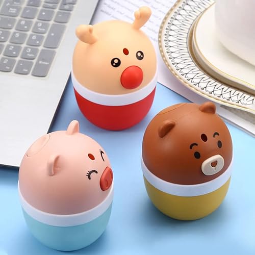 Miniatura 6 de YARDWE 3 piezas de palillos de dientes de dibujos animados de animales para palillos de dientes, dispensador automático de palillos de dientes,