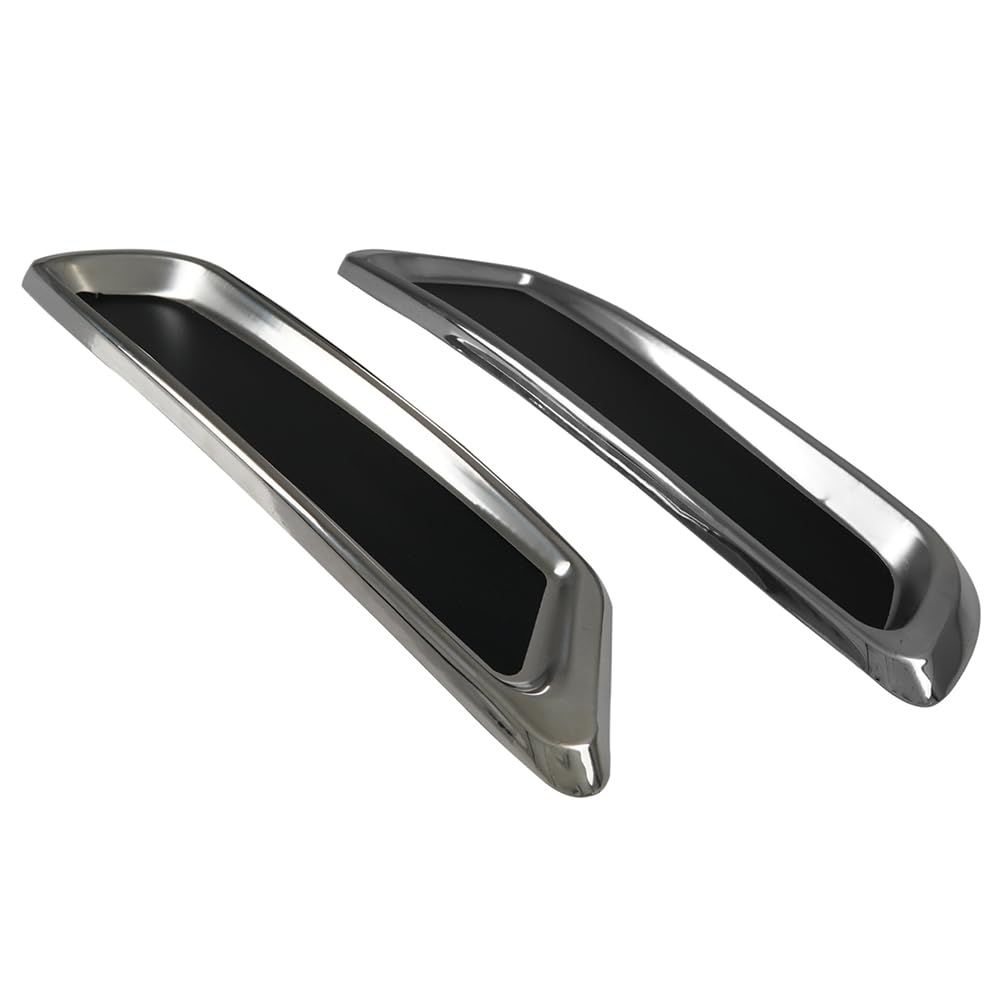 ROBUST 2x Chrom Edelstahl Auspuffrahmen Blenden für Volkswagen Passat B8 2014-2019