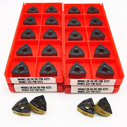 Fresas WNMG 060408 PM4225 de carburo para torneado externo CNC miniatura 4