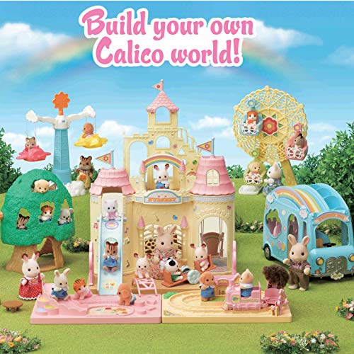 Calico Critters Baby Ferris Wheel, Dollhouse Playset With Toy Poodle Figure Included #TOP7