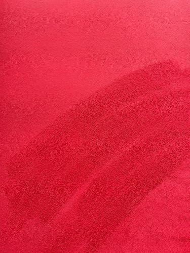 Image of Suede Fabric Wrap - Self Adhesive Film Sticker Silky Decal Sheet for Car Interior Furniture Upholstery DIY Elastic Stretch Peel and Stick (Rose Red, 17.5 in x 70 inch)