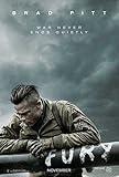 Movie Posters Fury - 27 x 40