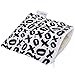 Itzy Ritzy Happens Reusable Snack and Everything Bag, XOXO, Black/White