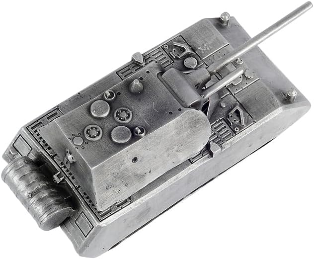 German Panzer VIII Maus Super Heavy Tank All-Metal Casting Model Military Model Hand (Silver)