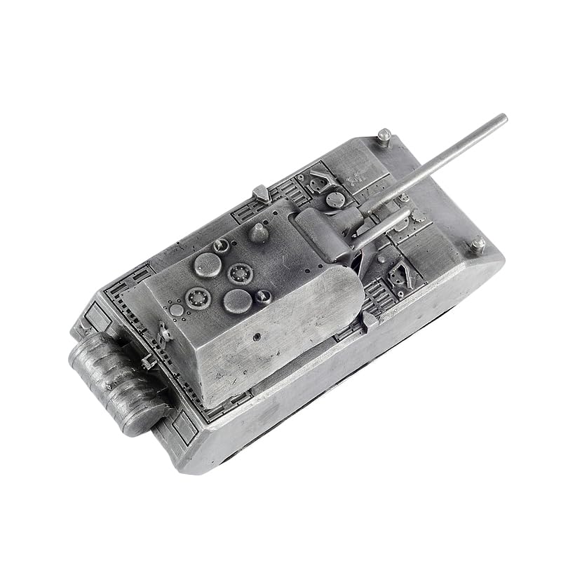 German Panzer VIII Maus Super Heavy Tank All-Metal Casting Model Military Model Hand (Argento)