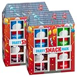 Crisps Multipack Box for Sharing – 8x40g Classic Flavours Original Salt & Vinegar Sour Cream & Onion Texas BBQ – Savoury Snack Gift for Couples Friends Valentine’s Night In Party Food