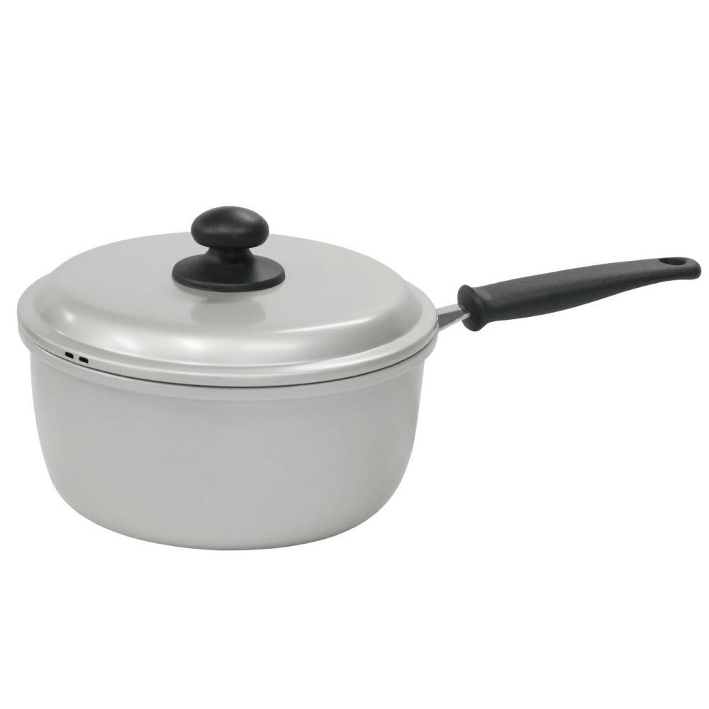 Hokuriku Aluminum Pot, Suimei One-Handed Pot, 7.1 inches (18 cm)