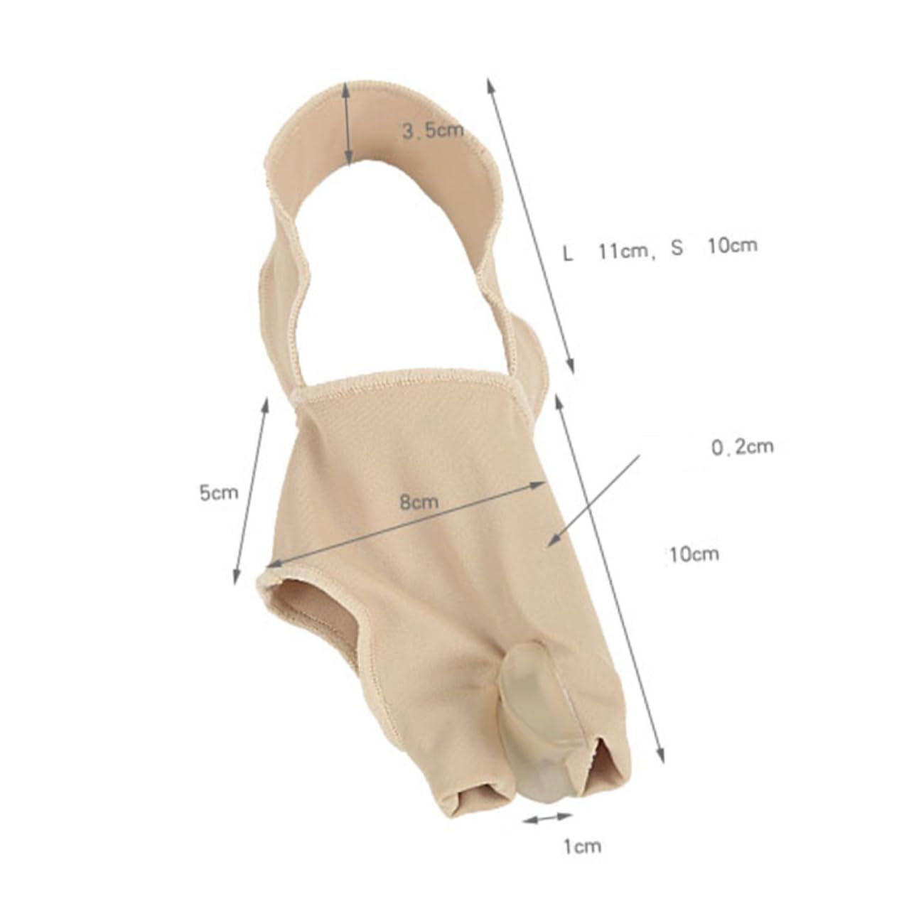 HOODANCOS Ease Foot Pain Socks Toes Separator for Hallux Bunion Straightener Socks