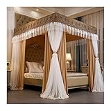 【Diseño humanizado】Diseño ampliado de tres puertas para facilitar la entrada y salida; el diseño del espacio realzado puede reducir la sensación de presión; Los soportes más gruesos y los pies prensatelas extendidos hacen que la mosquitera sea más estable y proteja su seguridad y la de su familia.