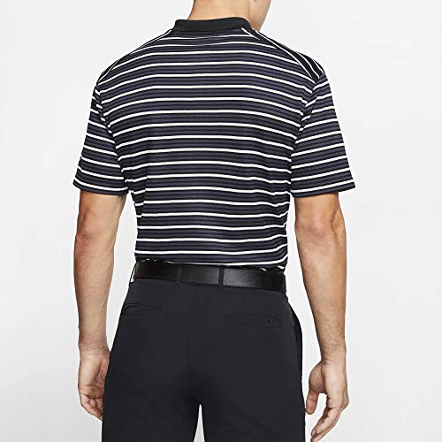 Nike Dri-Fit Victory Men's Striped Golf Polo T-Shirts Bv0367-010 Size S #TOP1