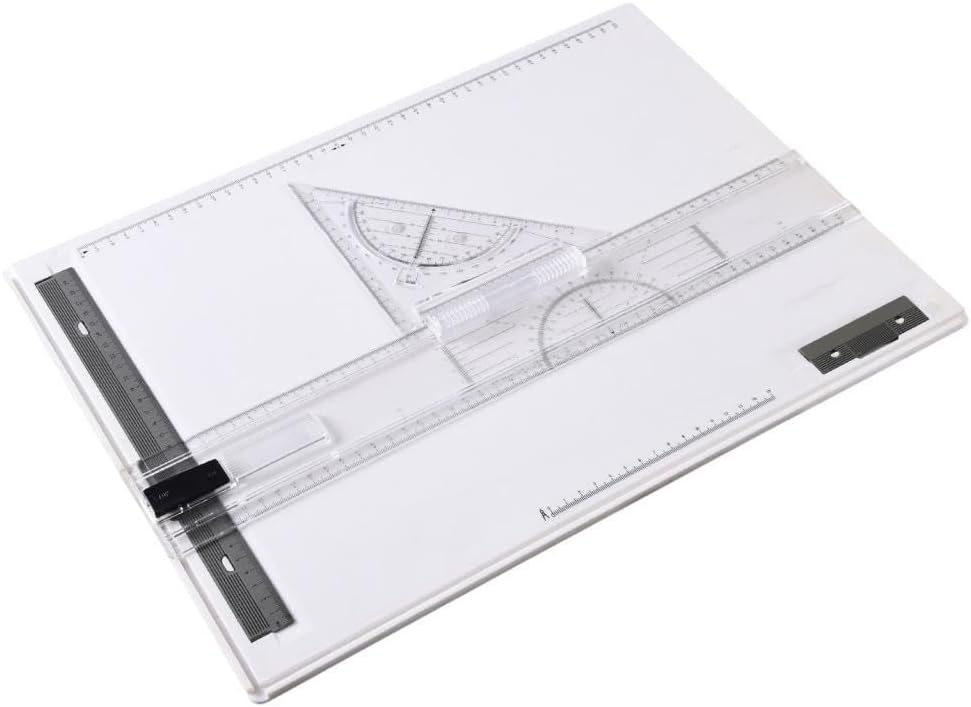 SM SunniMix Multifunction Drafting Table A3 Adjustable Angle Architectural Technical Graphic Sketch Drawing Table Engineering Students