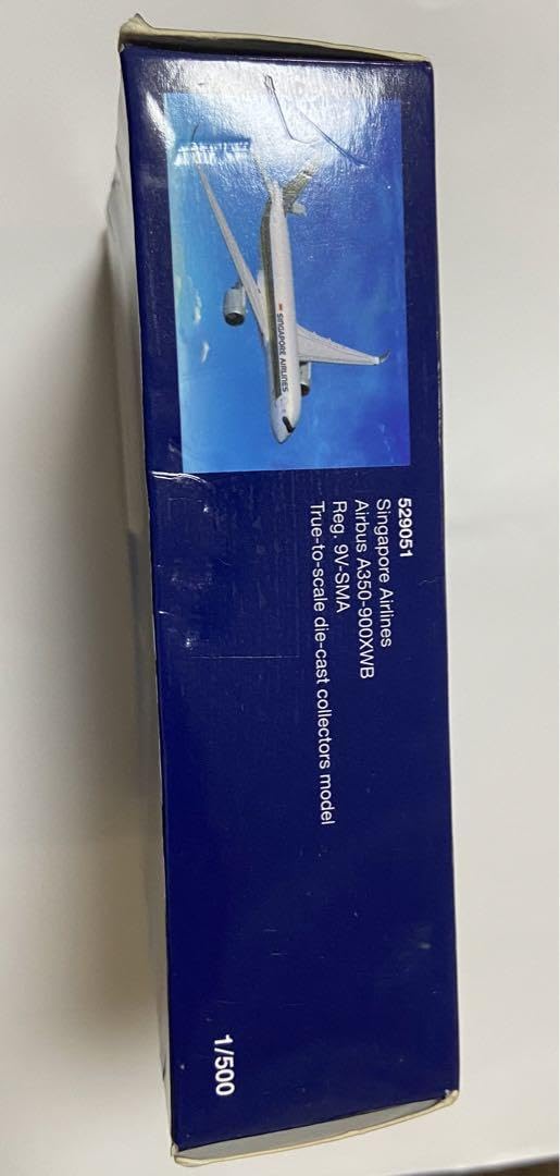 【現地購入!新品未使用!】シンガポール航空　A350飛行機　模型プラ　herpa 現地購入!新品未使用!】シンガポール航空 A350飛行機 模型プラ herpa