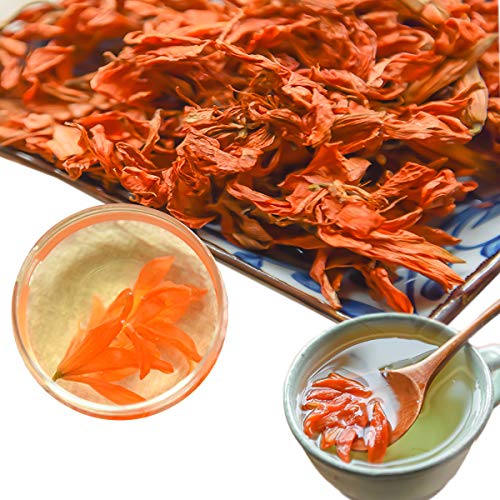 通用 50g-500g Té de Lirio seco Recogiendo a Mano Té de Flores secas Eliminación de Bebidas tóxicas para la Salud (100g)