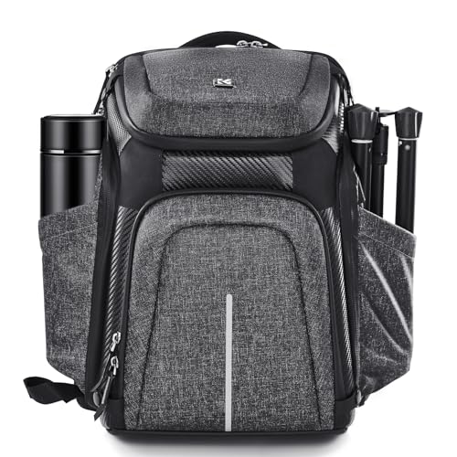 Mochila de fotografía antirrobo con expansión superior 1.5L