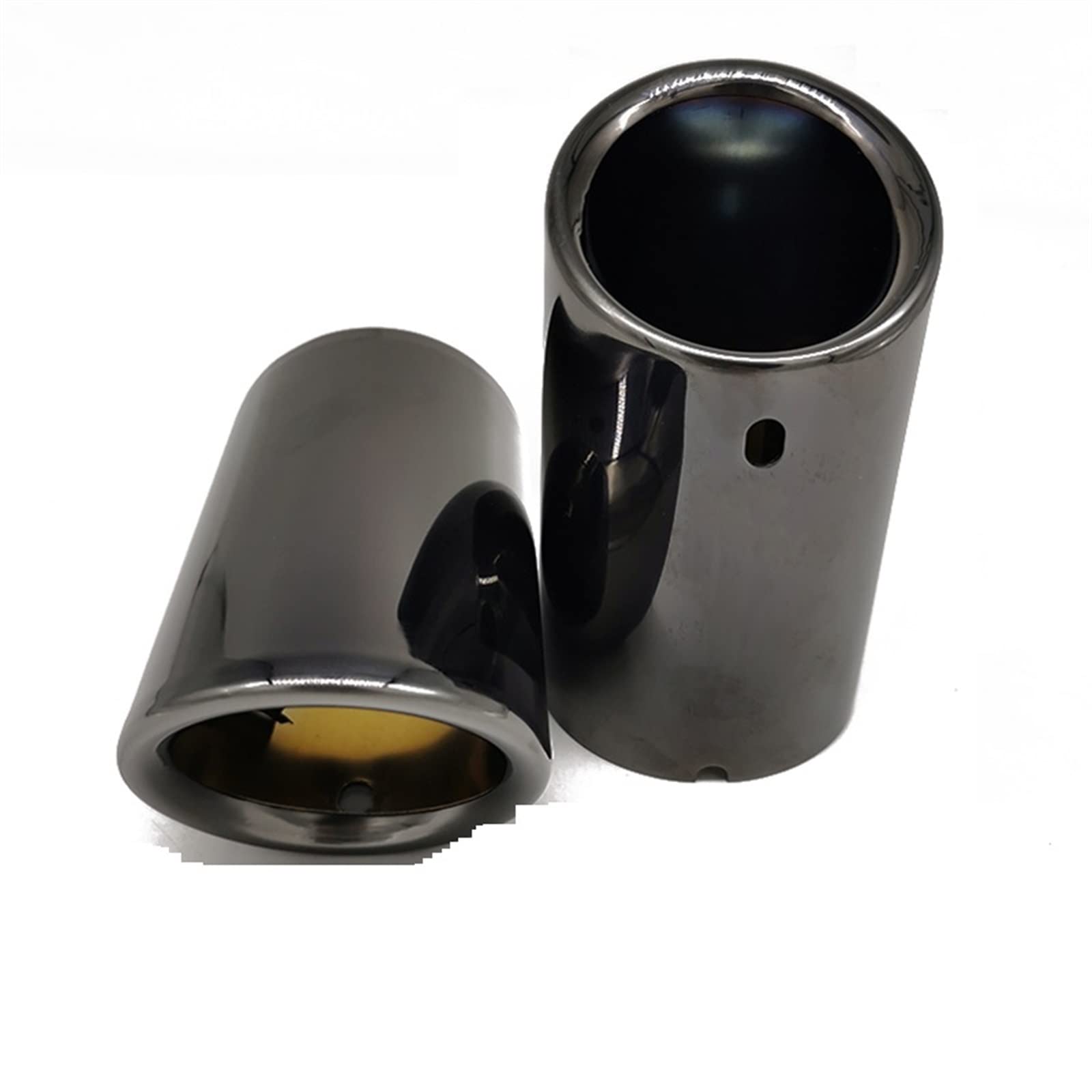 Auspuffspitze Edelstahl 2-tlg - Für VW Tiguan, Passat B7, Audi A4 B8