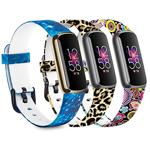 (�z�l�N�~) Honecumi Luxe�N���V�b�N&�X�y�V�����G�f�B�V���� ���߉\�ȃX�|�[�c���X�g�o���h �����p�A�N�Z�T���[ 3�{�p�b�N Fitbit luxe�E�H�b�`�o���h�ɑΉ� ���X�g�o���h�X�g���b�v�u���X���b�g �j�����p