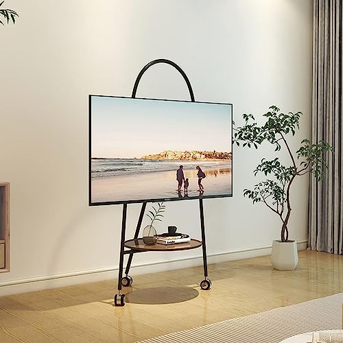 Soporte de Piso para TV 32-65" en Acero Negro miniatura 1