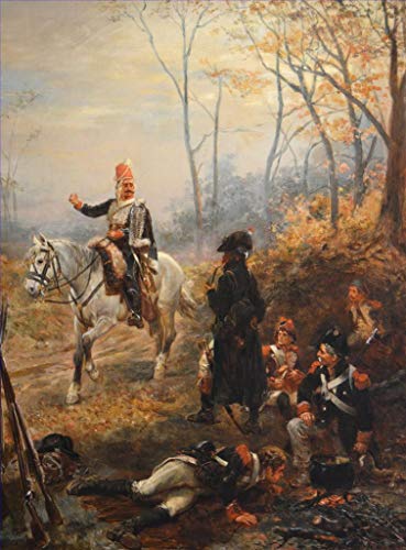 Peinture à l'huile faite main de Robert Alexander Hillingford sur toile haut de gamme