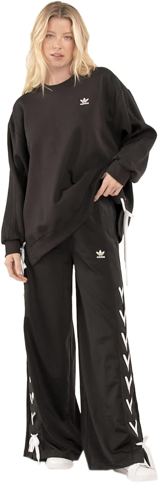 adidas Originals Women's Always Original Laced Wide Leg Pants