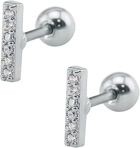 ZeSen Jewelry 6 Paires D'oreille Tunnels Double Flared Screwed Boucle D