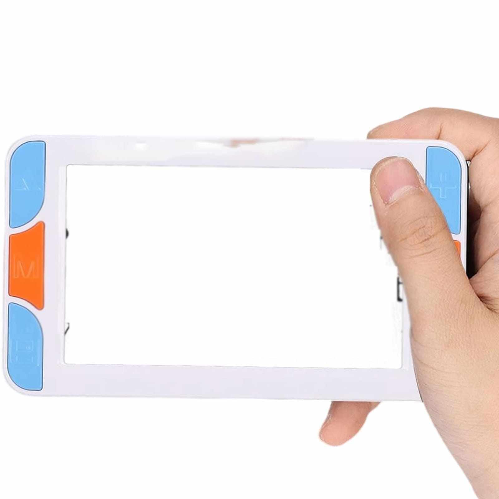 Sjyclaviger 5 In Electronic Reading Aid, Portable Visual Electronic Reading Aid Magnifier, 2x-48x Zoom, For Low Vision Color Blindness Reading Writing Viewing Maps Books 5IN