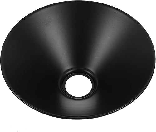 UPKOCH Pantalla de lámpara de estilo industrial, cubierta de luz colgante de metal negro para el hogar, bar y pasillo, diseño vintage, resistente y disponible en Yaxa Costa Rica