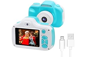 Kids Camera with Flash for Age 3-9 Years Old Boys