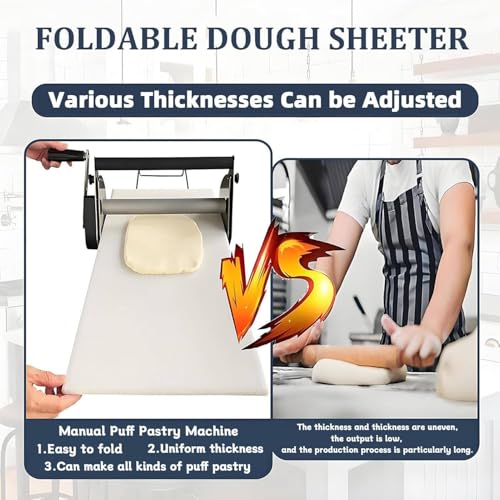 Commercial dough sheeter machine