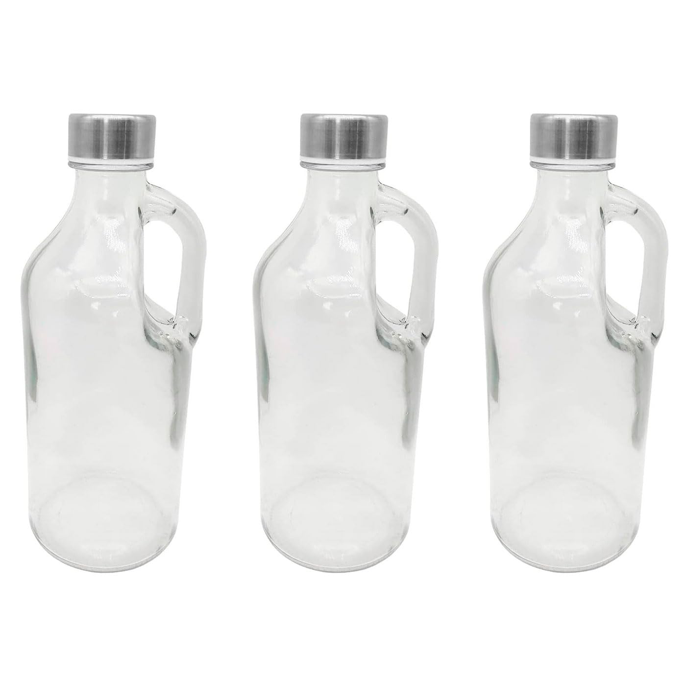 Bouteilles en verre avec anse pour vos repas d'été et thés glacés maison