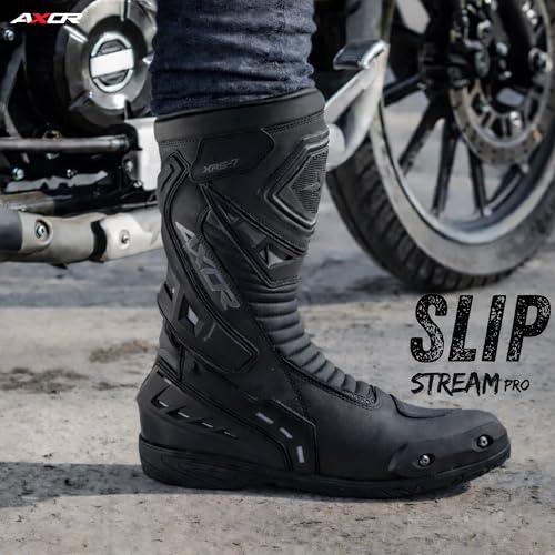 Image of Axor Slipstream PRO Riding Boots Black UK8