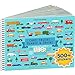 Cars, Trucks, Planes & Trains 500+ Kids Sticker Book by Cupkin Fun Toddler Travel Activity Coloring and Sticker Book, Road Trip Essentials, 12 Coloring Pages + Scenes for Ages 2–8 Years