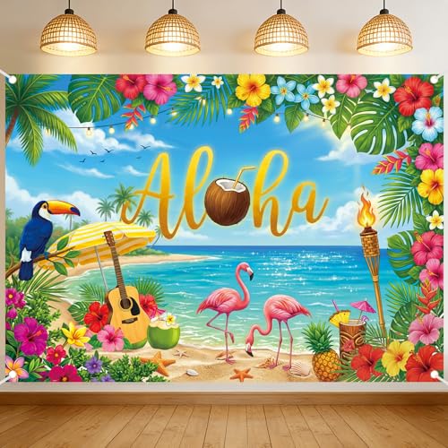 Fondo Fotográfico Tropical Verde 7x5 pies miniatura 1