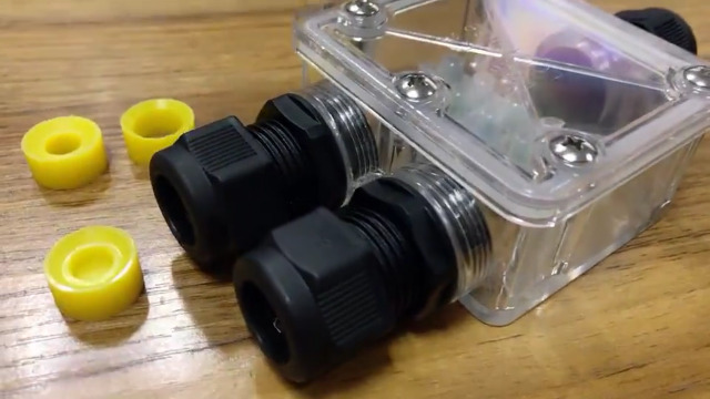 Electrical Junction Box Waterproof Underground Cable Wires Power Cord Connector