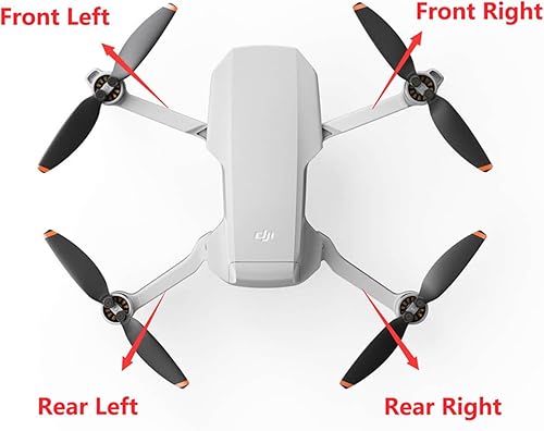 Miniatura 7 de SeiZed LeftRight FrontRear Motor Arm and arm Shells Drone Spare Part for D-JI Mini 2 Part (Color  All 4 Arms)