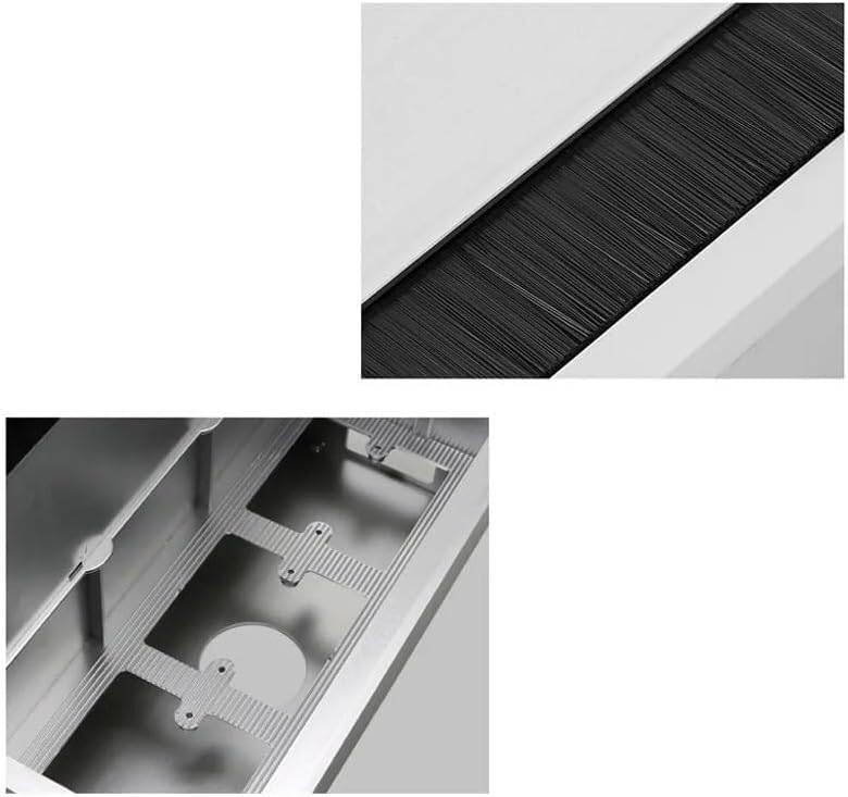Desk Grommet,1piece,Desk Wire Cover Office Table Wire Hole Cover.Black,Silver,White,
