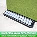 GoSports All-Weather Golf Ball Tray - 24 Ball Capacity - Compatible with All Hitting Mats - Black or Green
