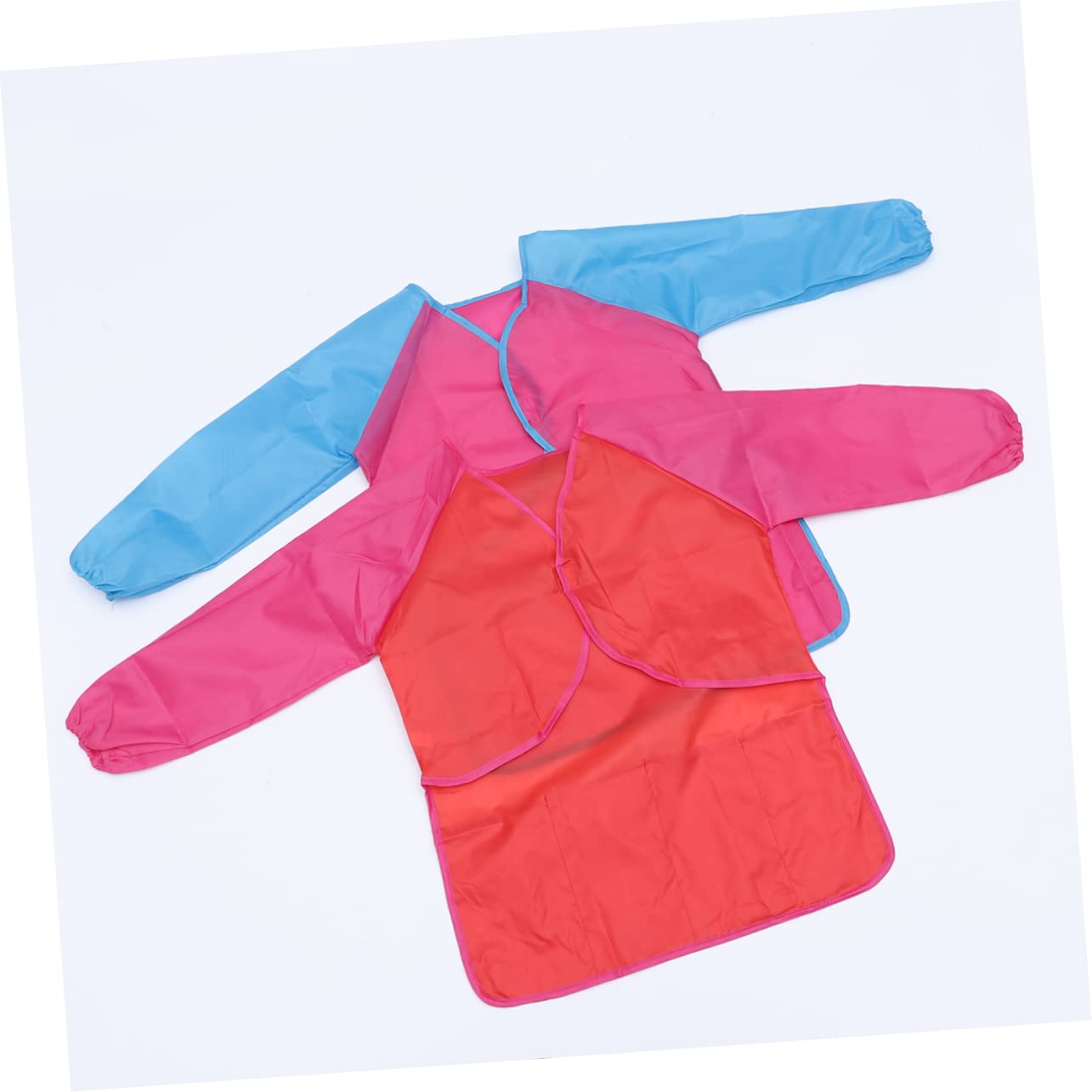 MAGICLULU 4 Pezzi Grembiuli Per Bambini Con Manica Arte Grembiule Bambino Camicie Bambini Artista Grembiule Per Il Disegno Camicie Per Impermeabile Pittura