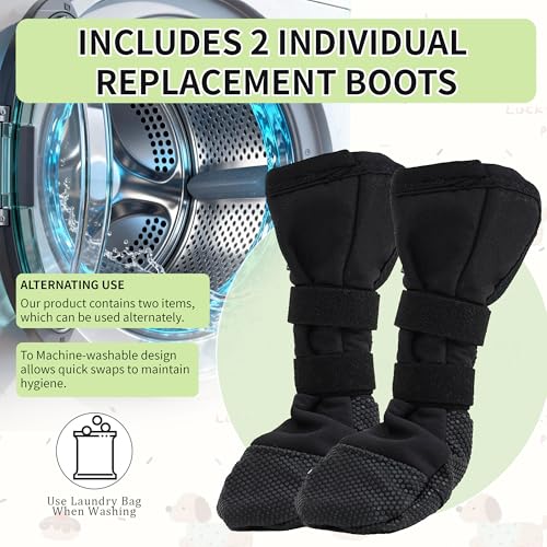 Bottes de convalescence chien taille M/L lot de 2 protections de patte