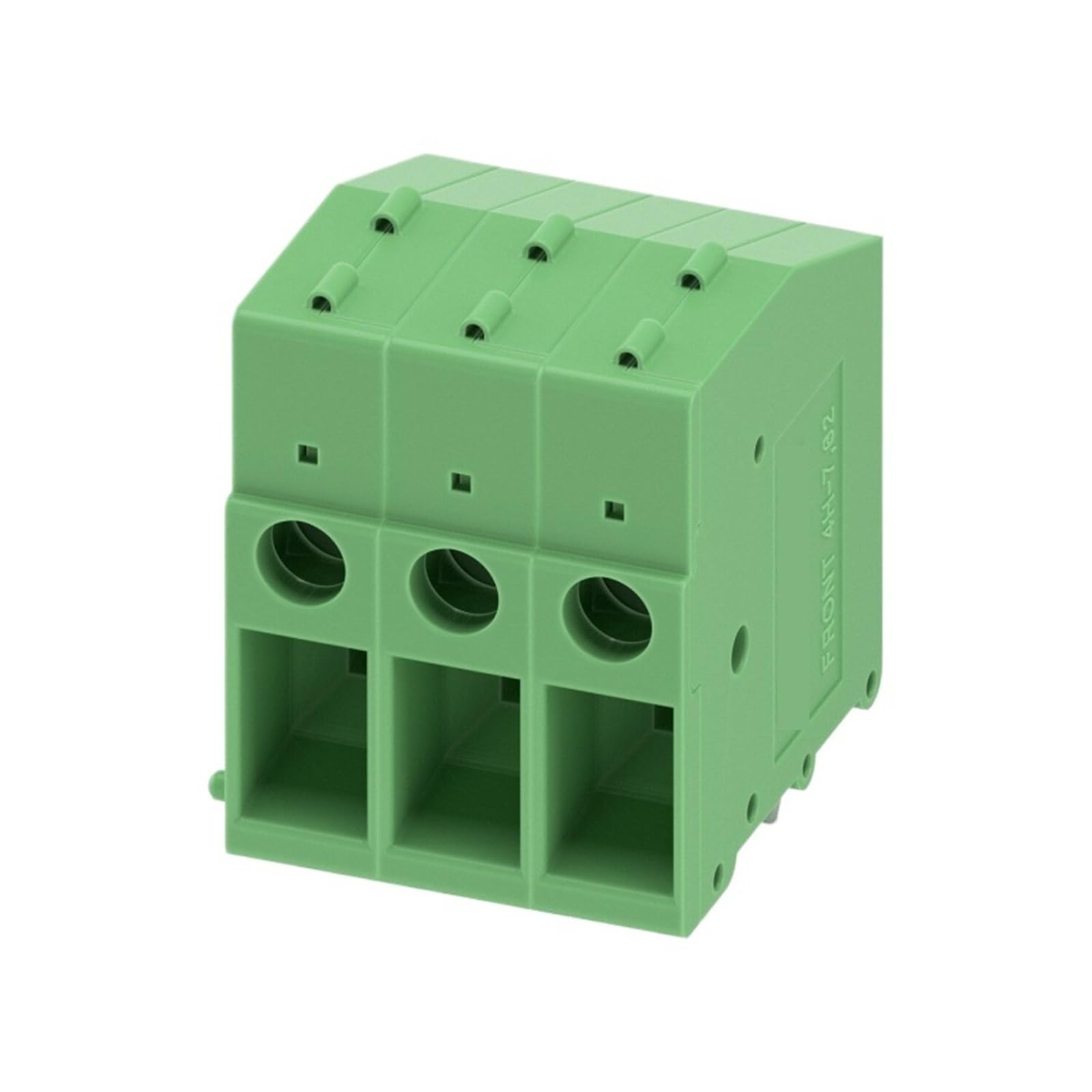 Bloques de terminales enchufables DELANTERO 4-H-7,62-3 de 3 polos