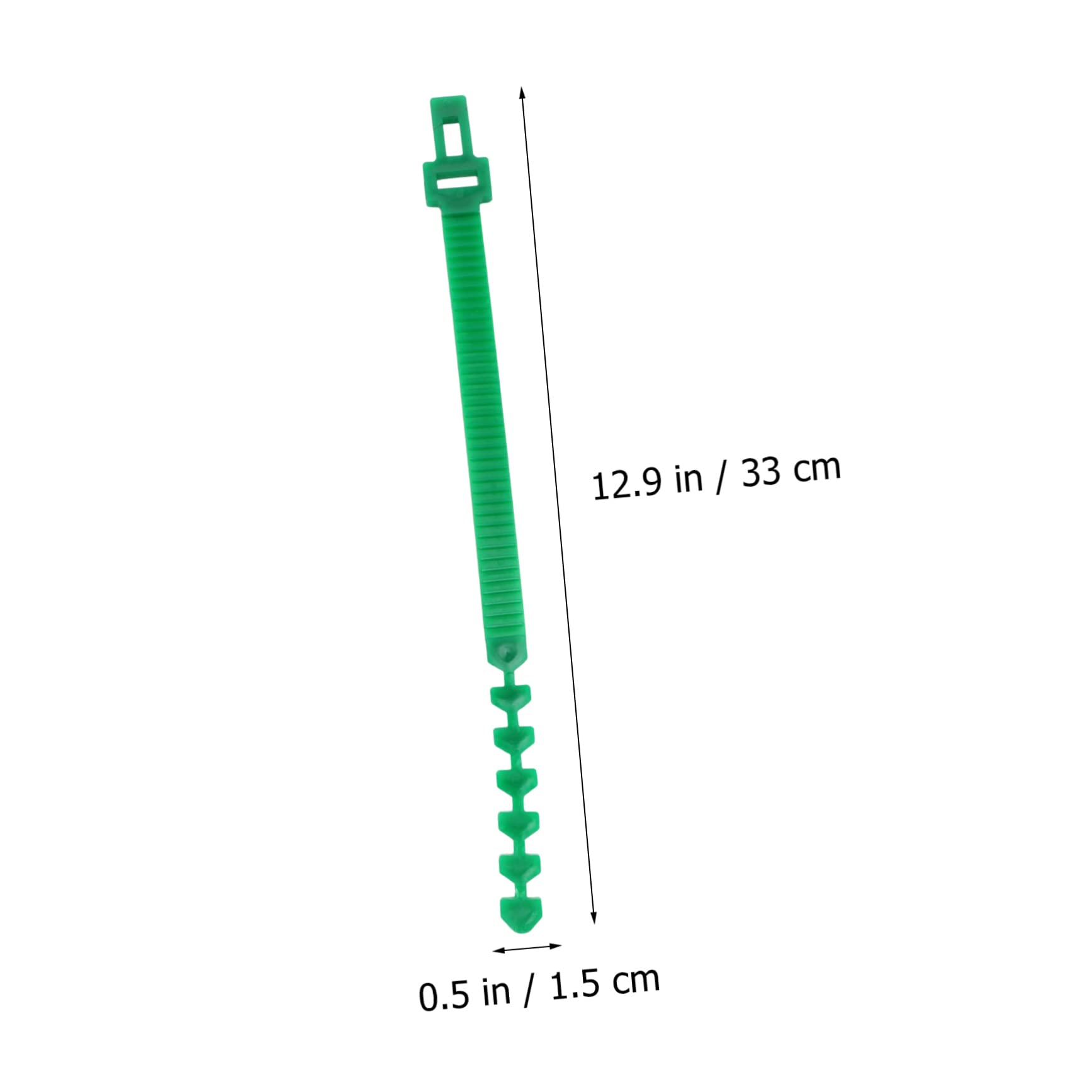 Gatuida 20pezzi Cinghie Regolabili per Piante e Legature PVC Spesse Resistente e Riutilizzabile per Giardinaggio e