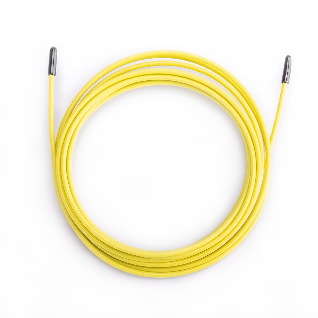 PICSIL - Cavo di Ricambio per Corda Veloce, Acciaio Intrecciato con Rivestimento in PVC, Lunghezza 3 m e Spessore 2,5 mm